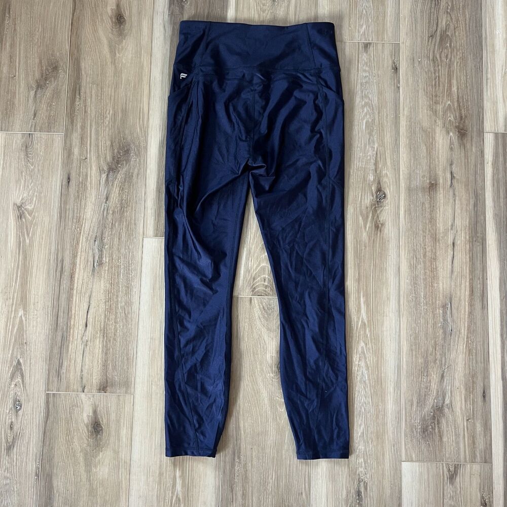 Fabletics Oasis PureLuxe High Waisted Shine Fabric 7/8 Legging Pants Sz Medium - Picture 6 of 7